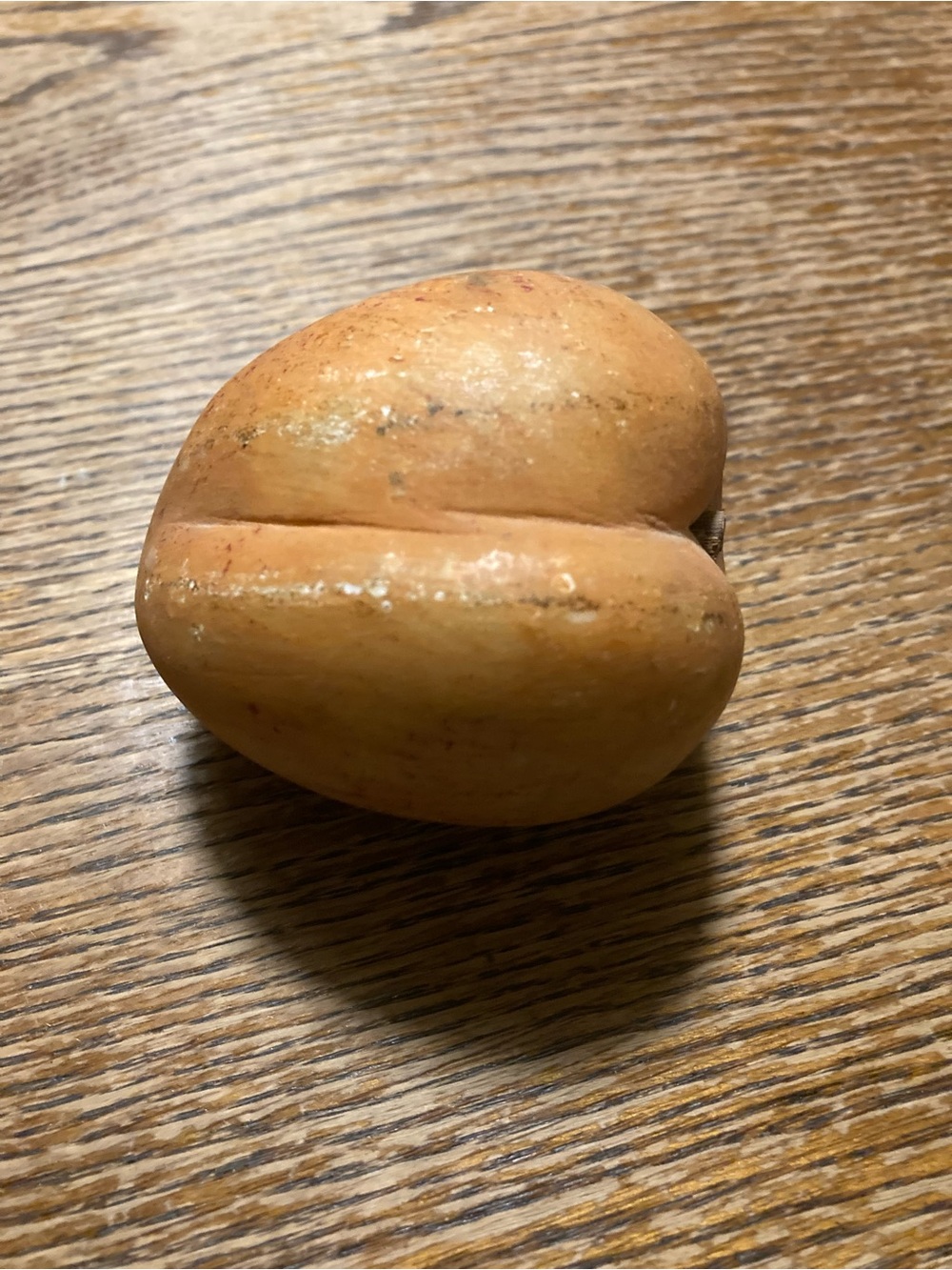 Vintage Alabaster Stone Fruit Nectarine